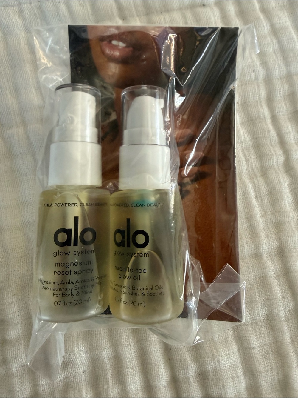 NEW Unopened Alo Yoga Welness System 0.7 fl oz x2